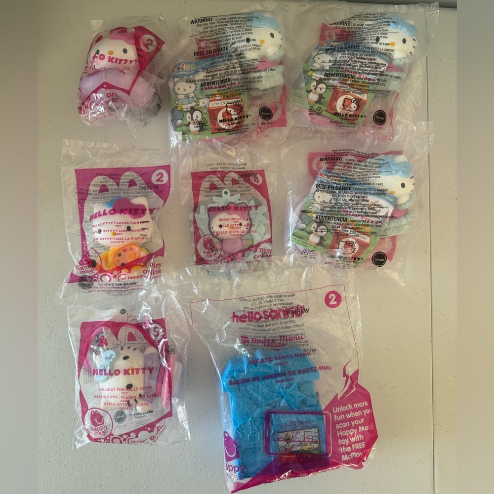 Sanrio Hello Kitty McDonald’s Toy lot